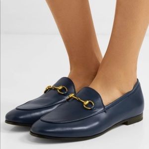 BRAND NEW Gucci Horsebit Loafers Navy